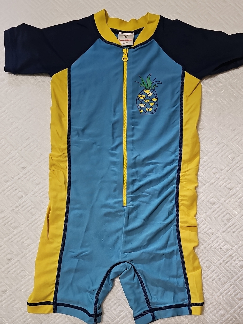 Hanna Andersson One Piece Zip Up Swimsuit